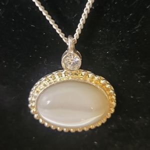 Quartz Pendant Necklace